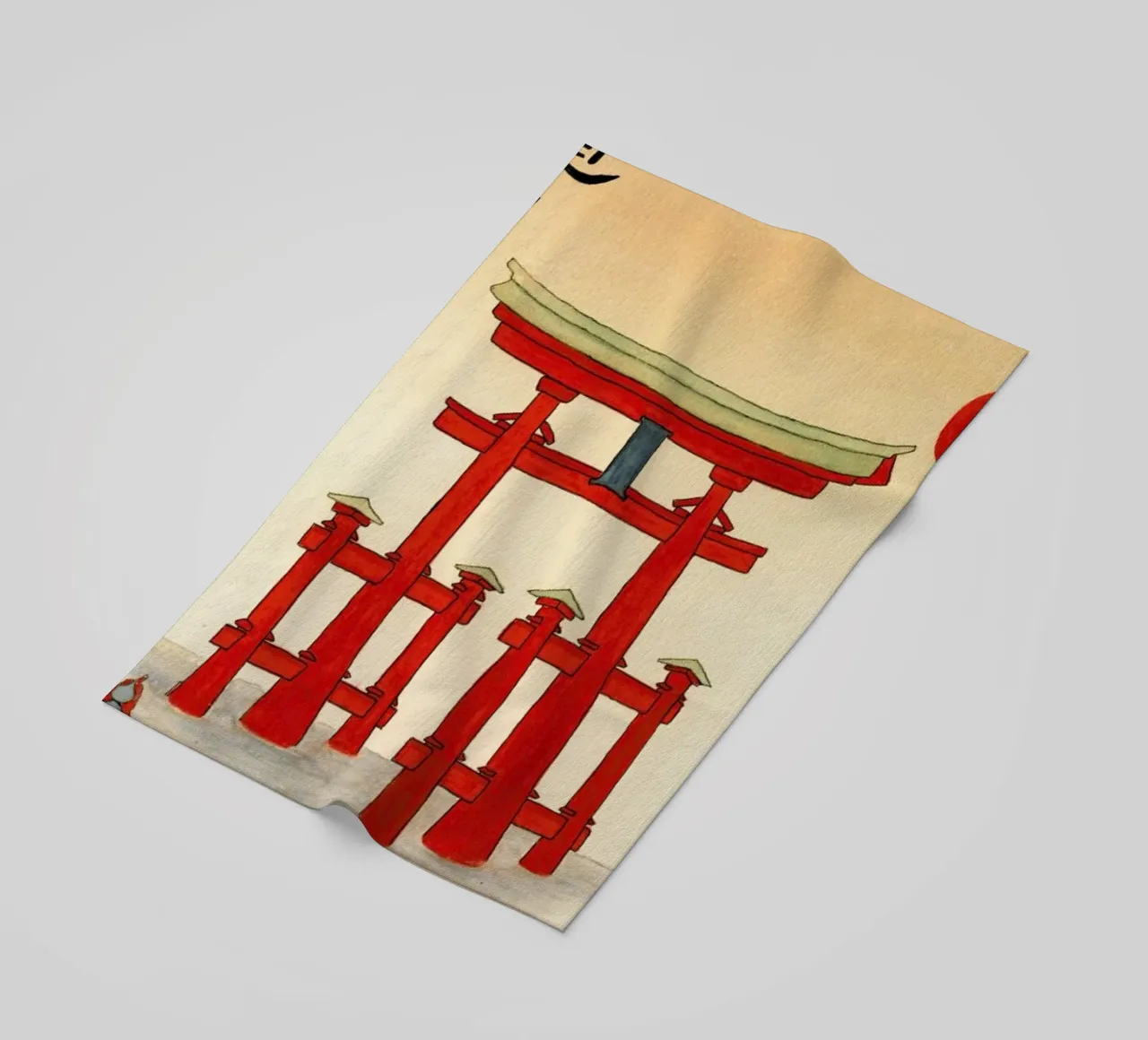 Bartusch-Goger - Torii of an Old Shinto Shrine telo mare da ARTOTHEK