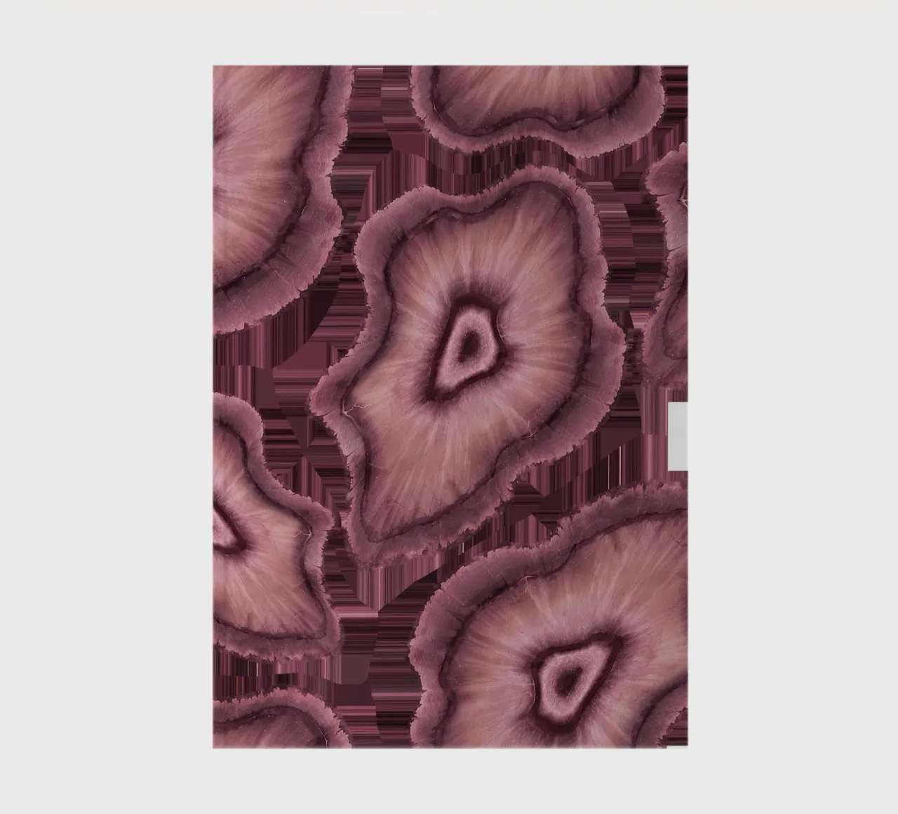 Carreau à motif d'agate rose 03 carnet de notes de Gemstone Textures
