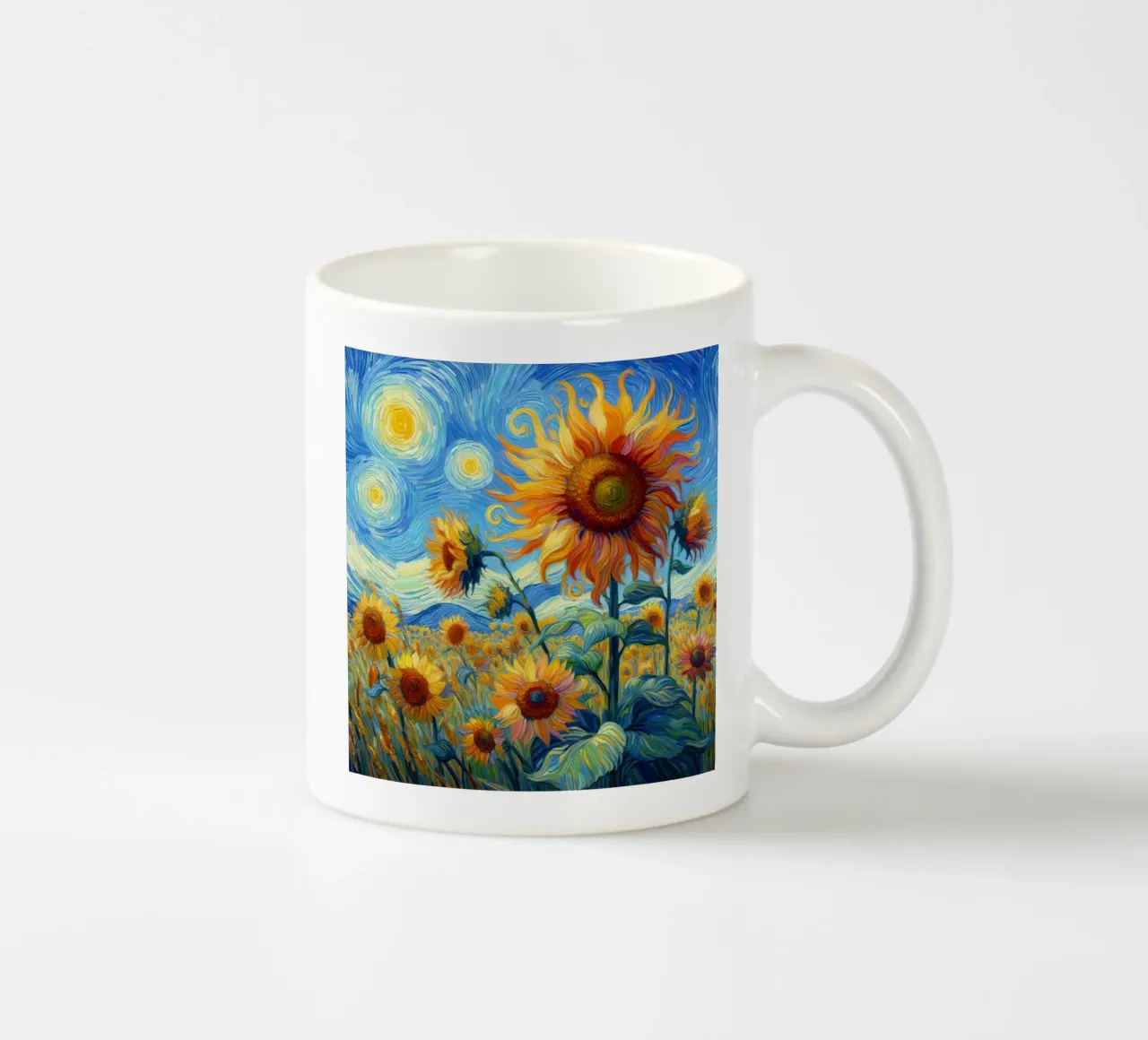 Girasoli V tazza in ceramica da 🎨 Point and Art