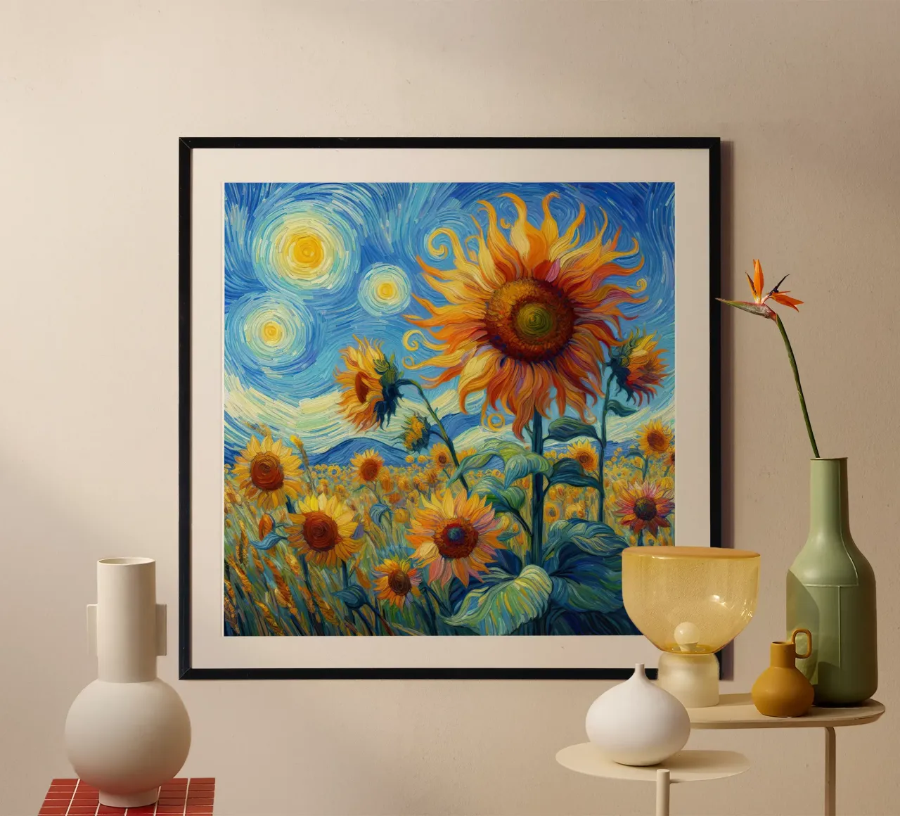 Girasoli V poster da 🎨 Point and Art