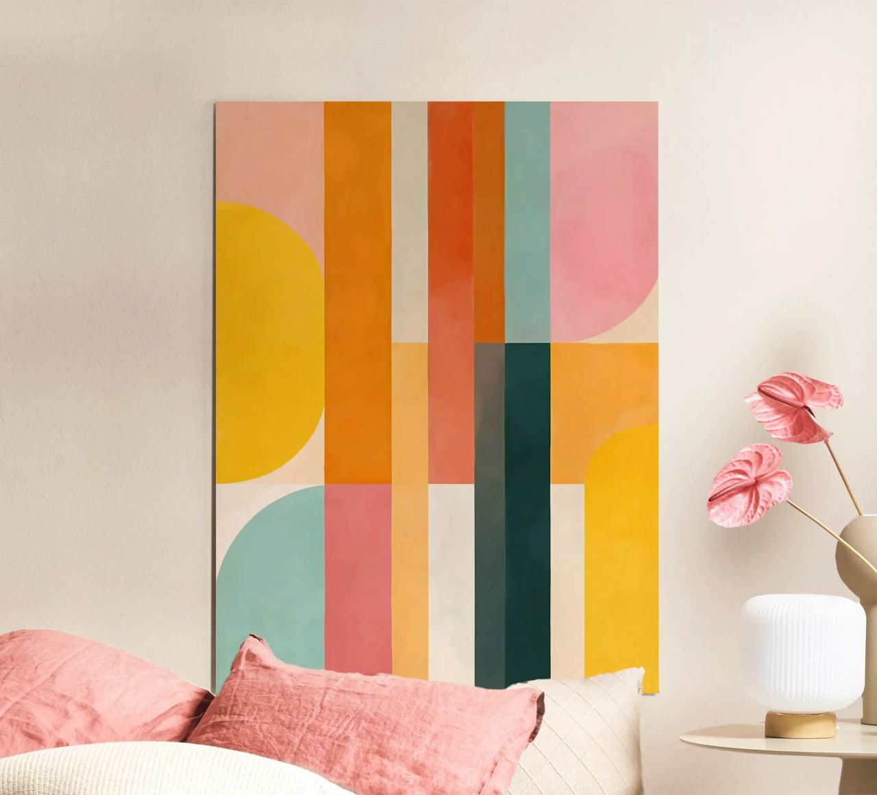 Summer in the City | Abstract Painting poster by Autofocus