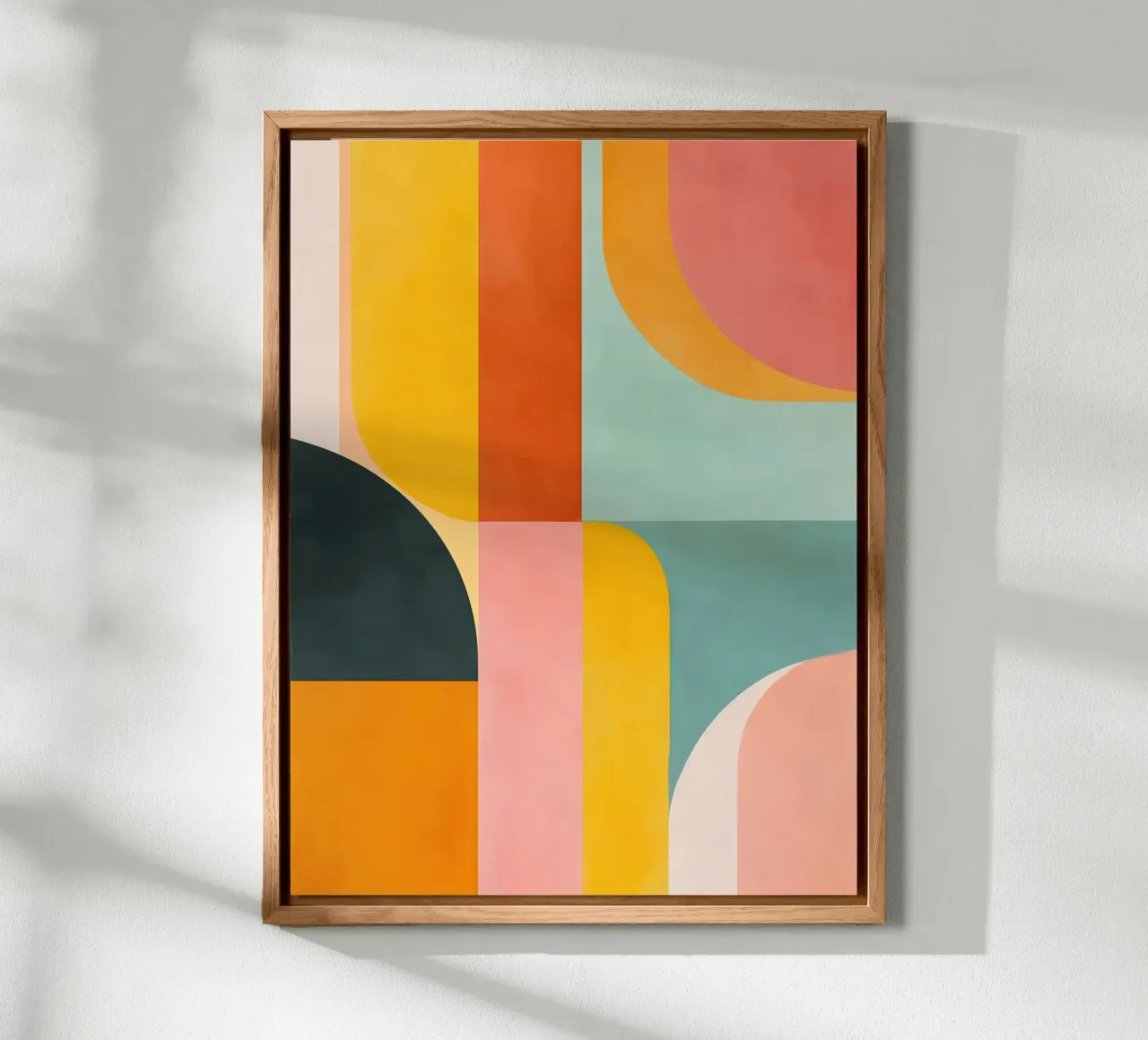 Vista del mar | Pintura abstracta placa de forex de Autofocus