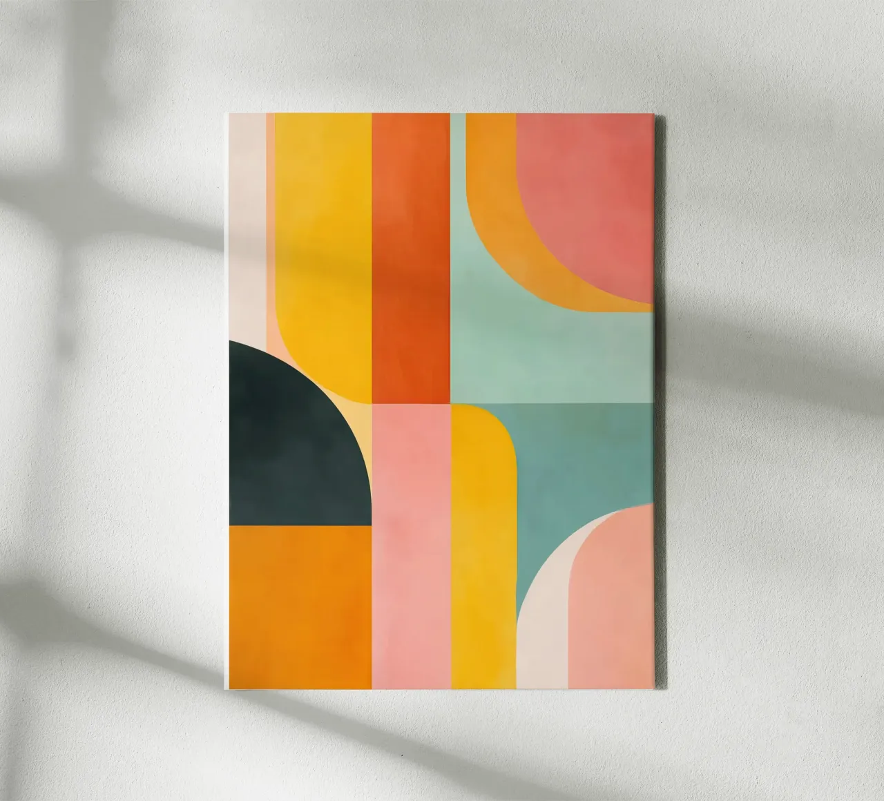 View of the sea | Abstract painting canvas by Autofocus