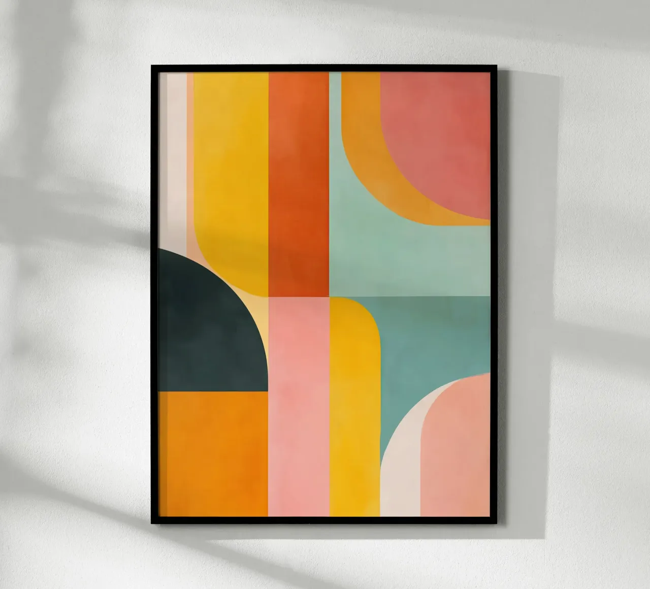 View of the sea | Abstract painting hahnemühle by Autofocus
