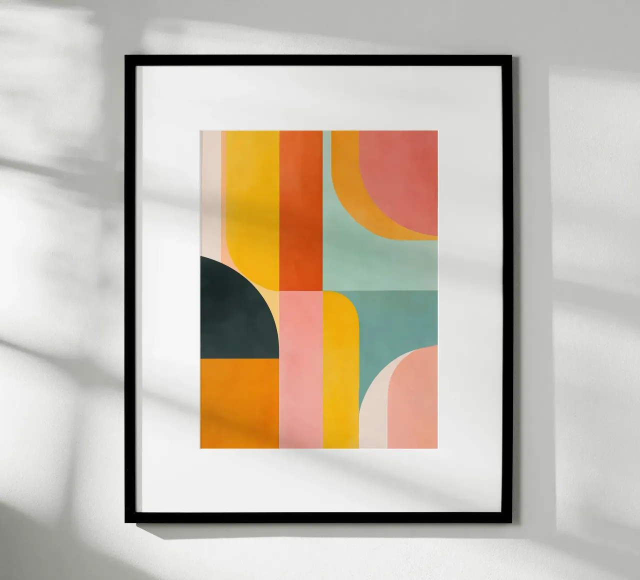 View of the sea | Abstract painting hahnemühle by Autofocus