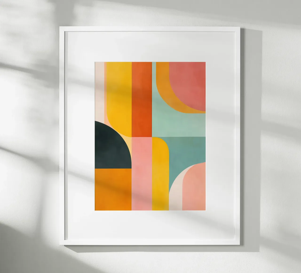 View of the sea | Abstract painting hahnemühle by Autofocus