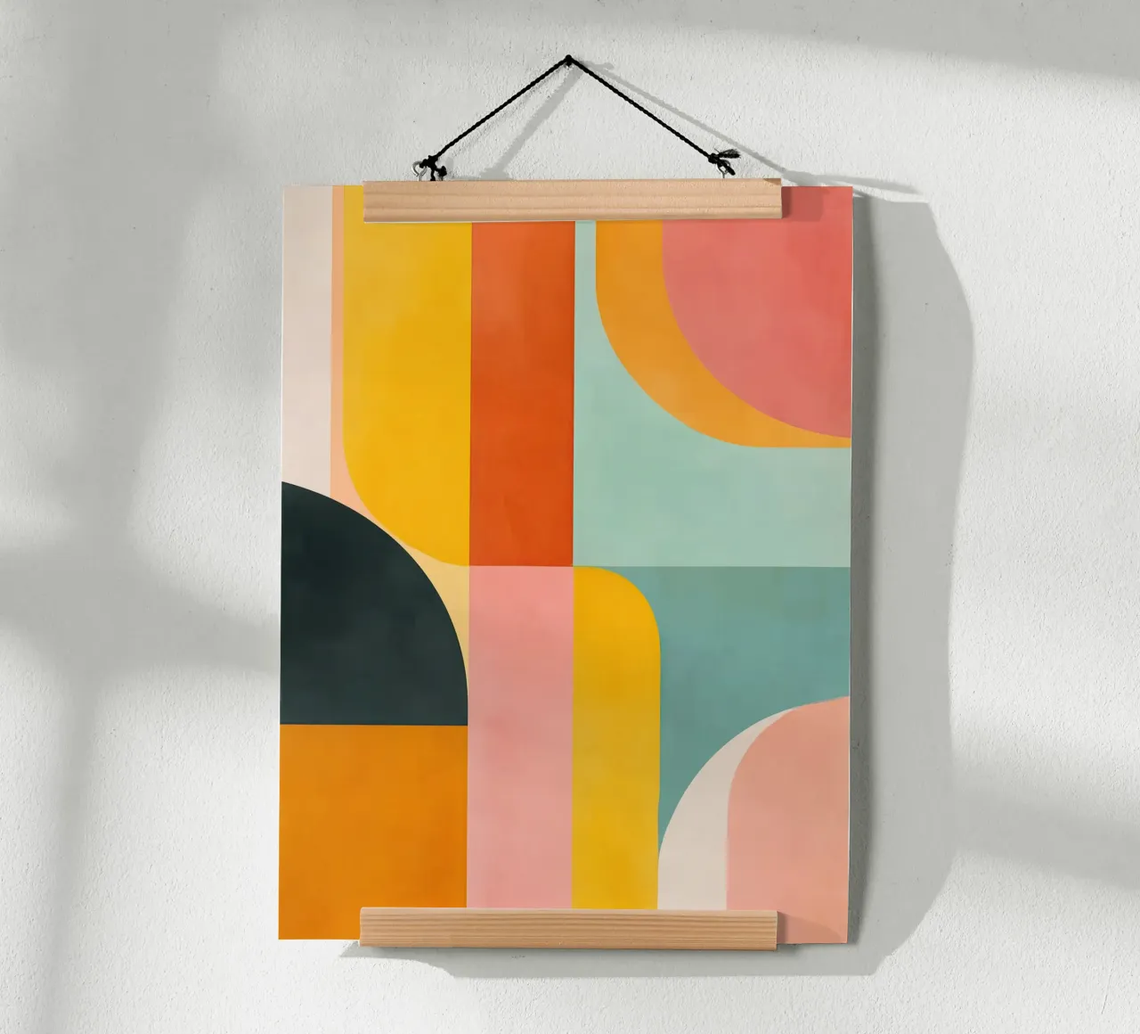 View of the sea | Abstract painting hahnemühle by Autofocus