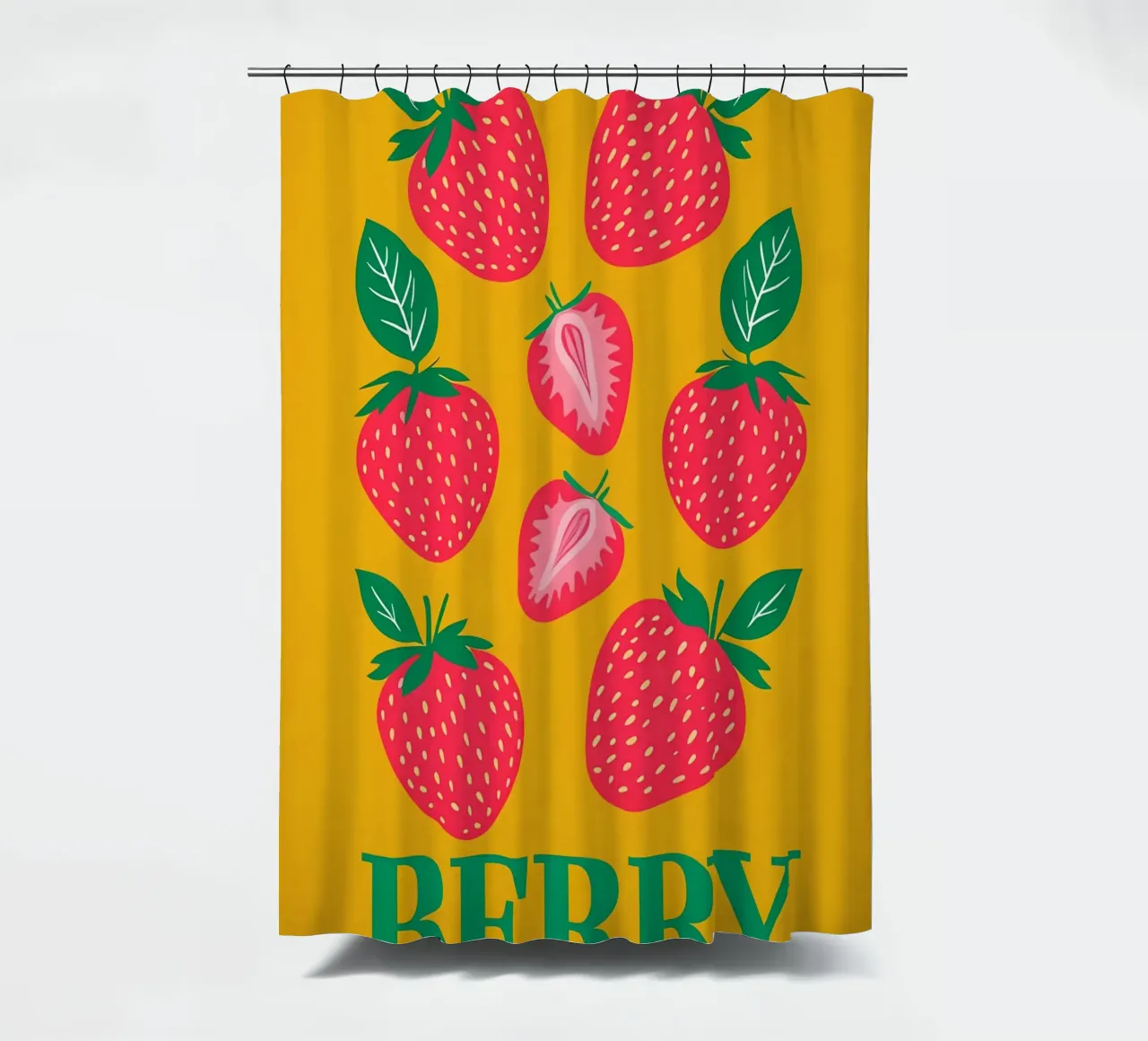 Berry Special shower curtain by inspirational quote