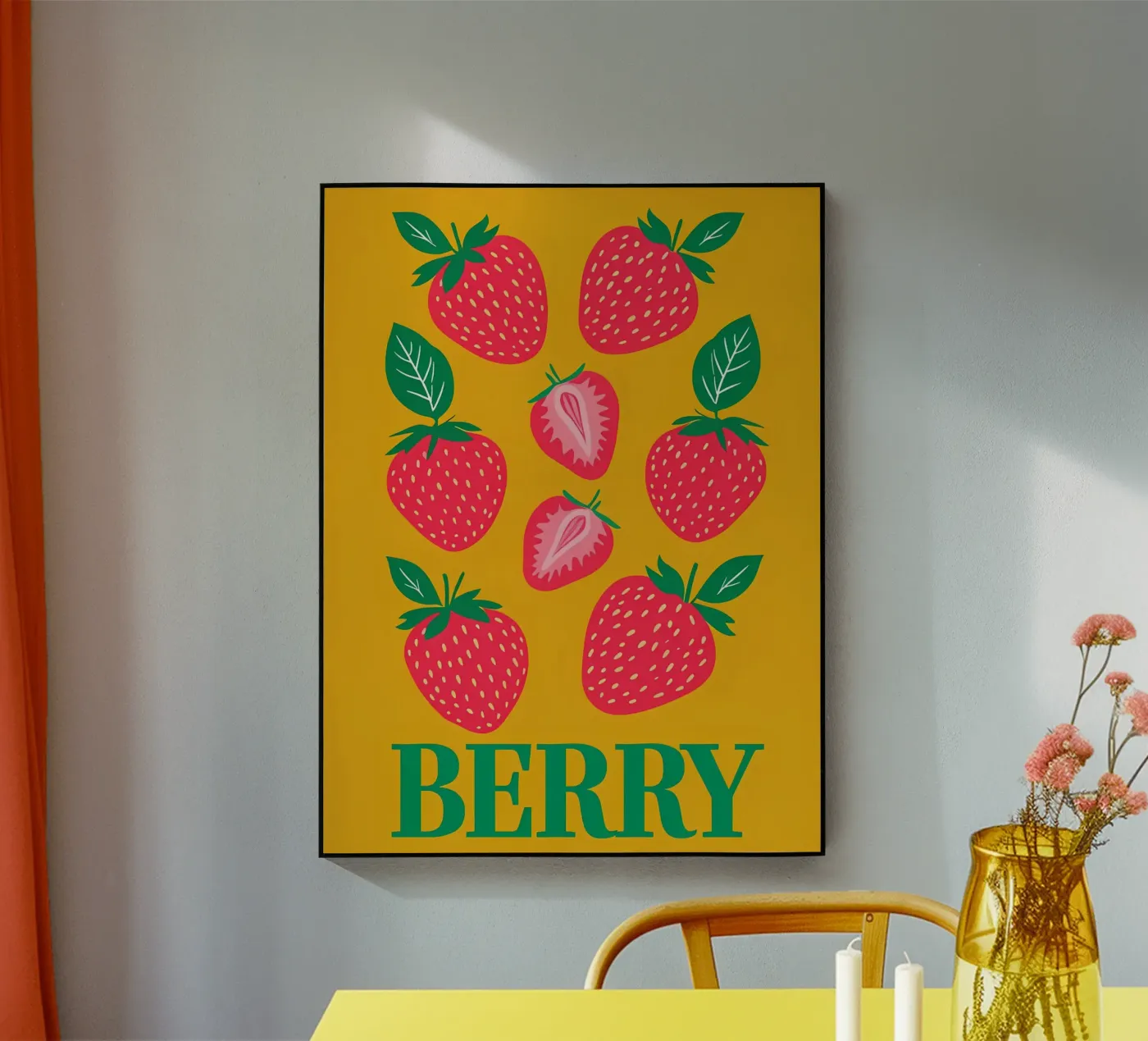 Berry Special Acryl-Glas von inspirational quote