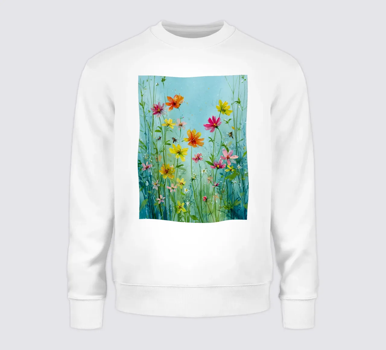 Summer meadow in bloom A felpa da Mateo