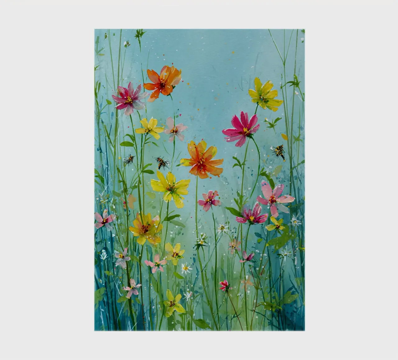 Summer meadow in bloom A notebook by Mateo