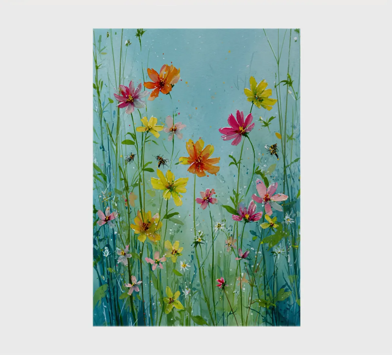 Summer meadow in bloom A notebook by Mateo