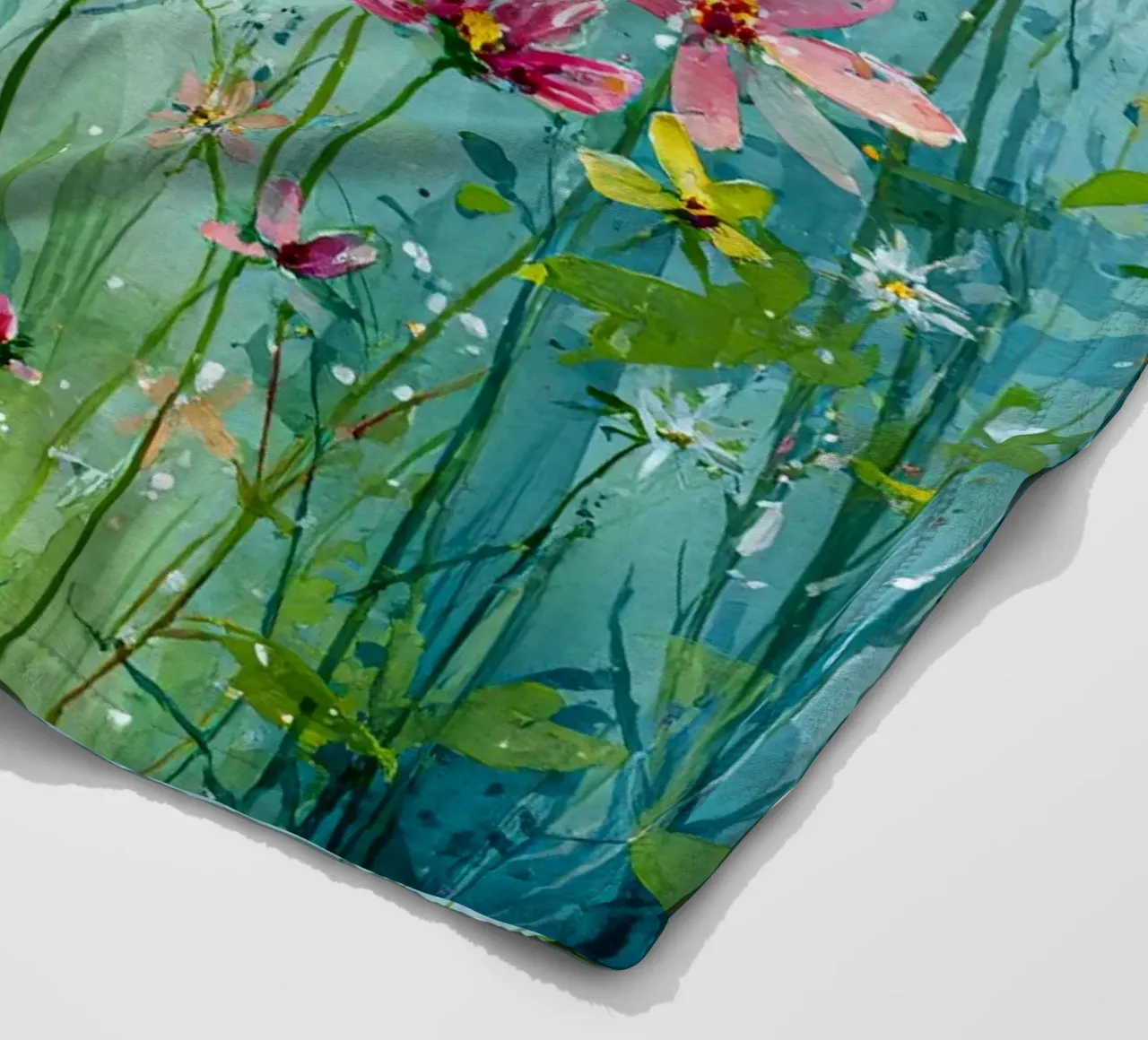 Summer meadow in bloom A coperta in pile da Mateo