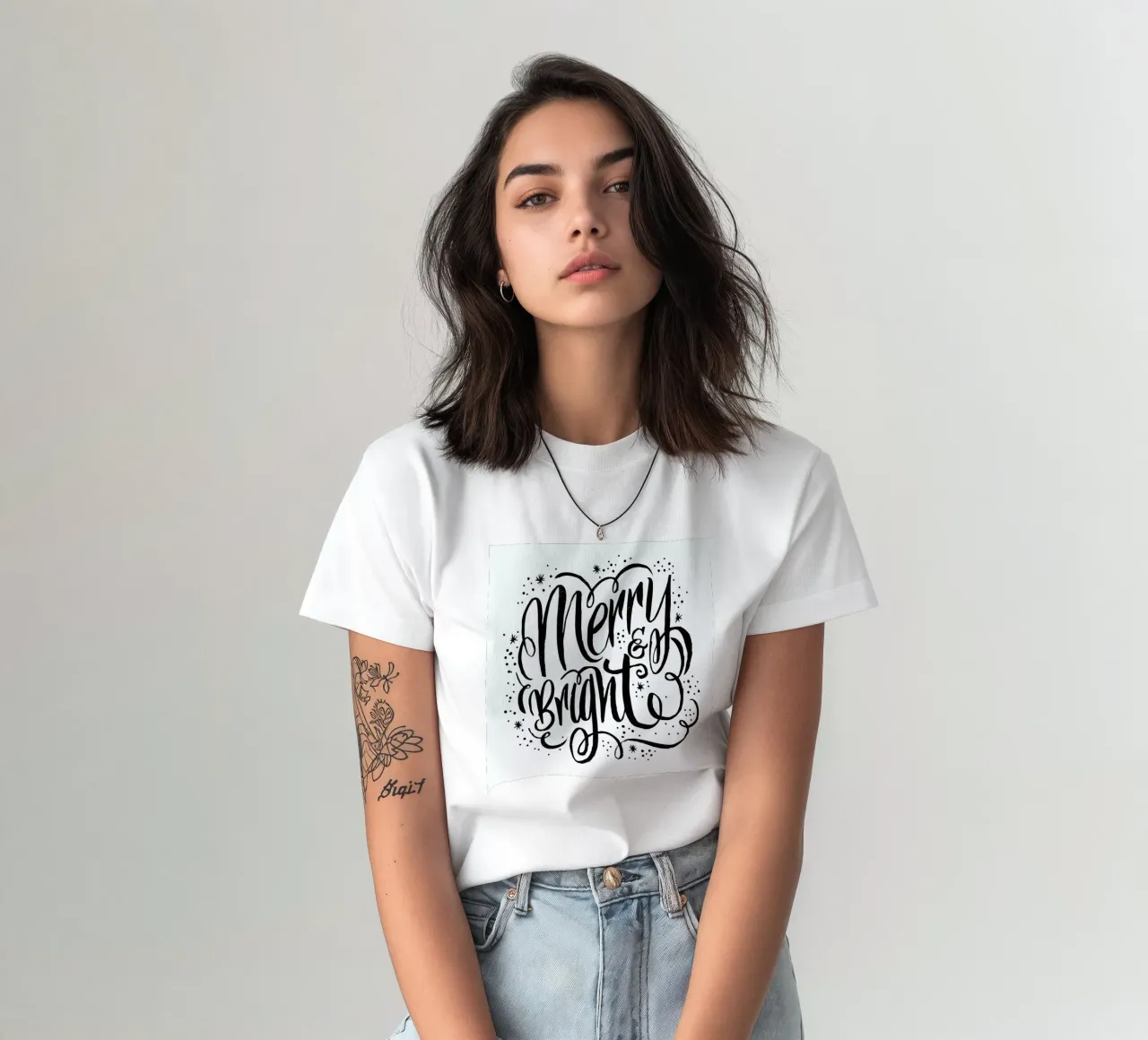 Merry Bright t-shirt da Matthew Taylor Wilson
