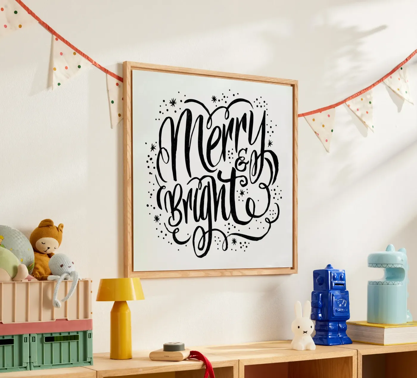 Merry Bright acryl van Matthew Taylor Wilson