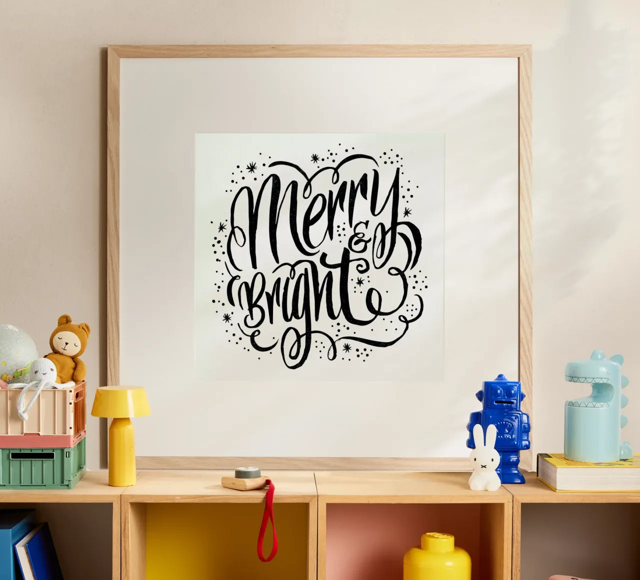 Merry Bright poster da Matthew Taylor Wilson
