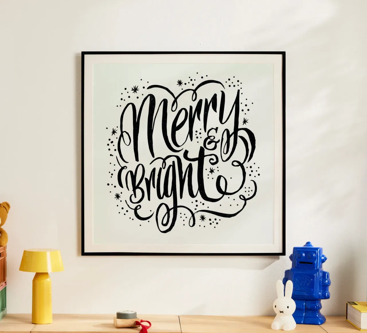 Merry Bright poster da Matthew Taylor Wilson
