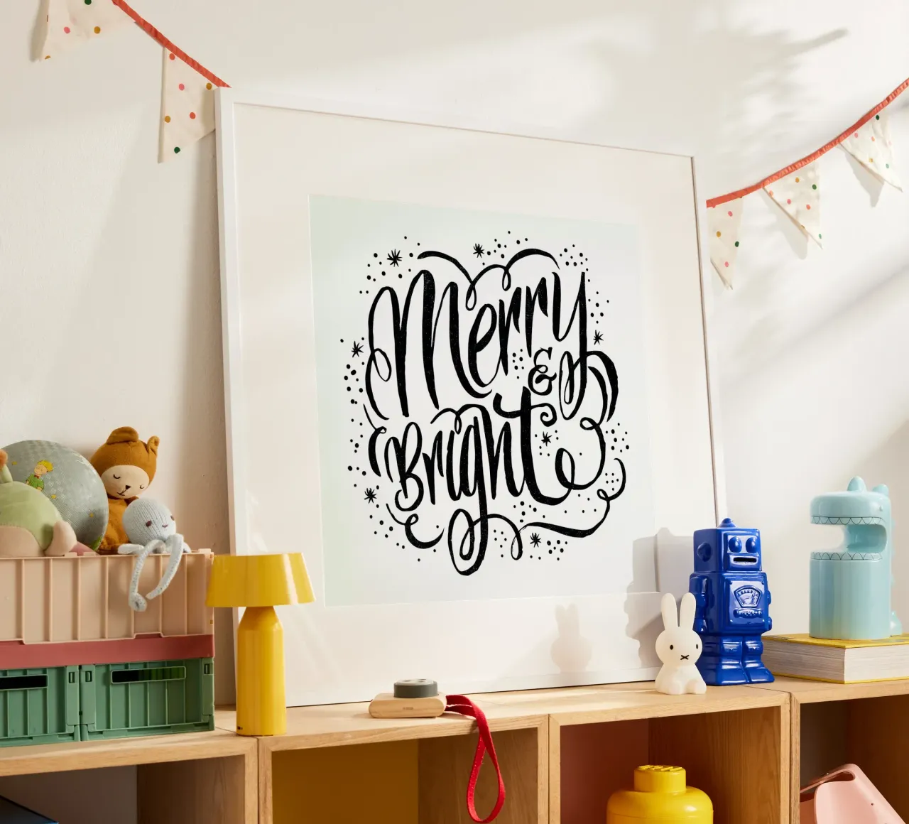 Merry Bright poster da Matthew Taylor Wilson