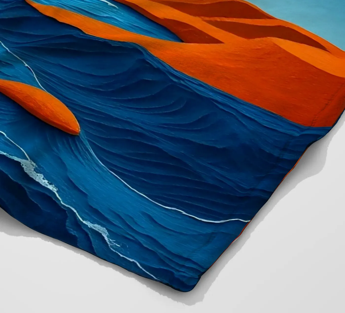 Lunar Shoreline fleecedeken van Artistic-shop