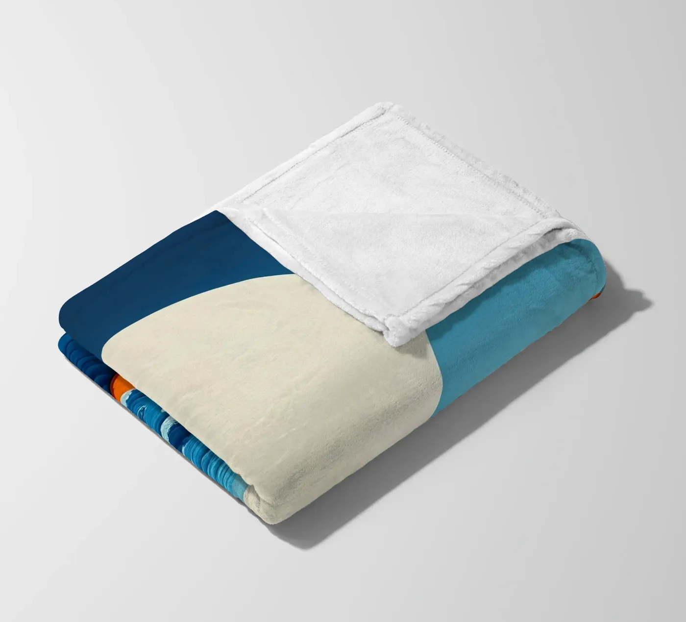 Lunar Shoreline fleecedeken van Artistic-shop