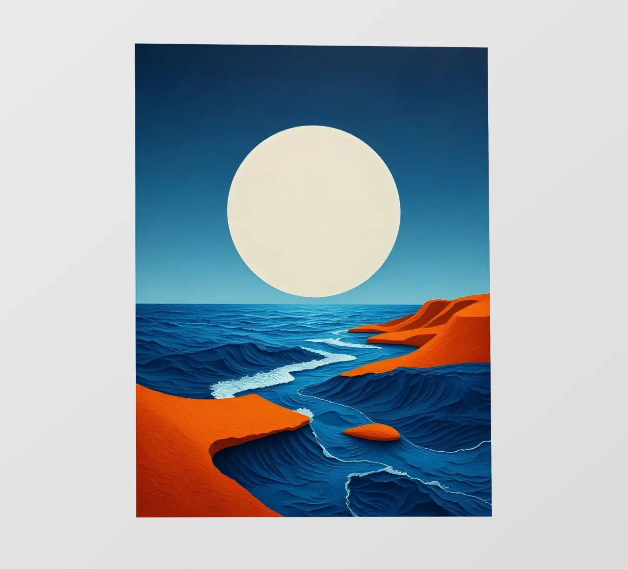 Litorale lunare pellicola backlit da Artistic-shop