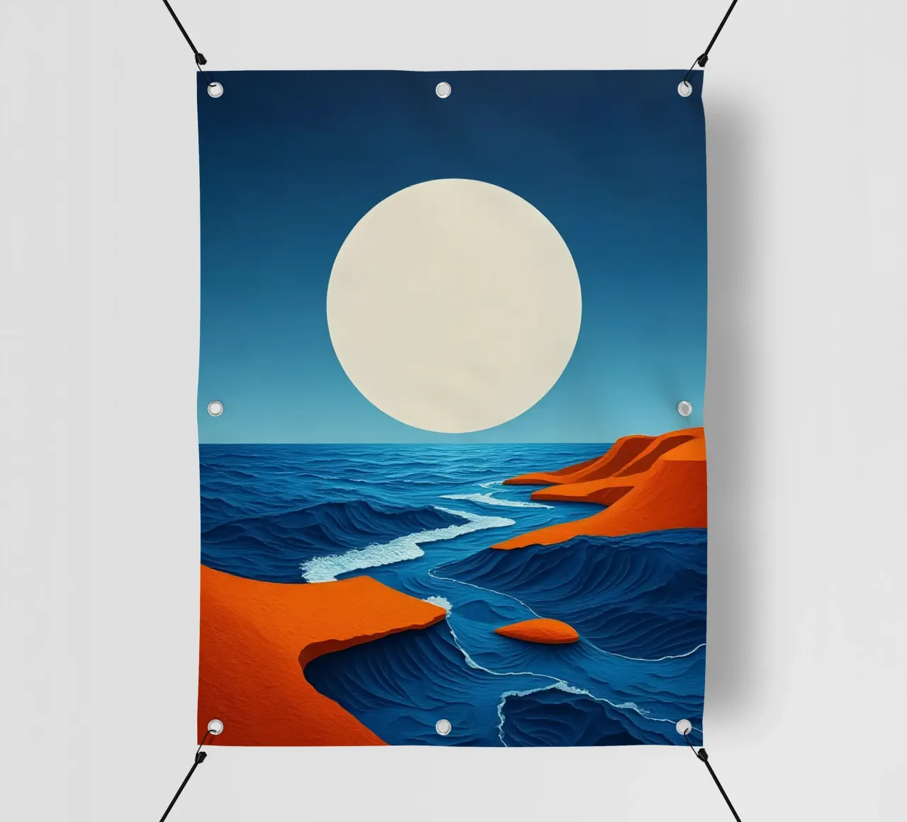 Litorale lunare telo in pvc da Artistic-shop