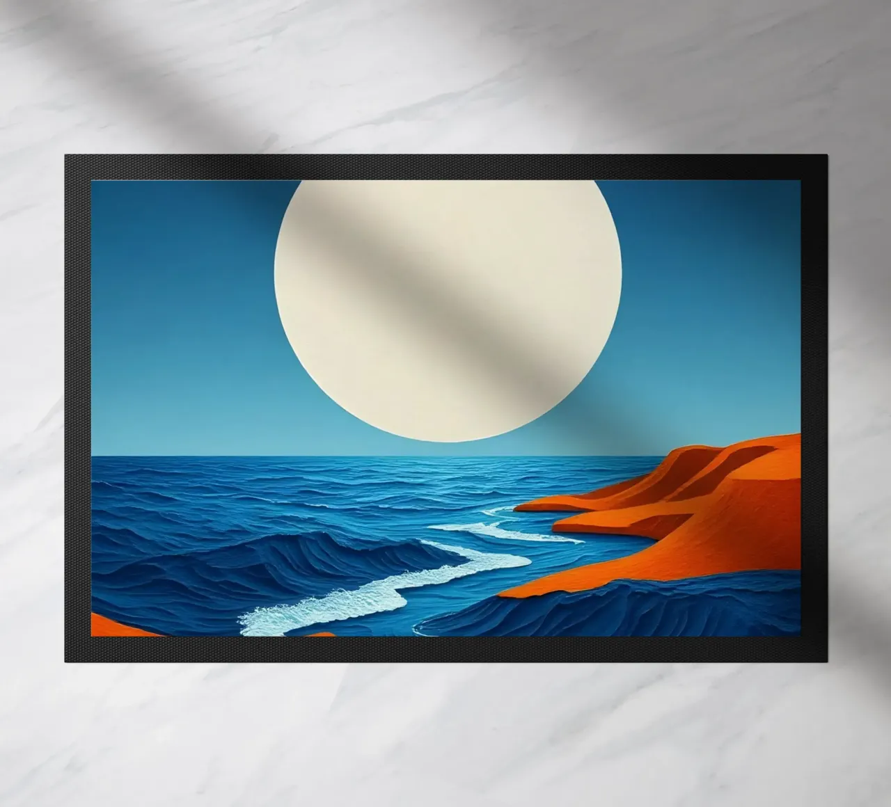 Maankust deurmat van Artistic-shop