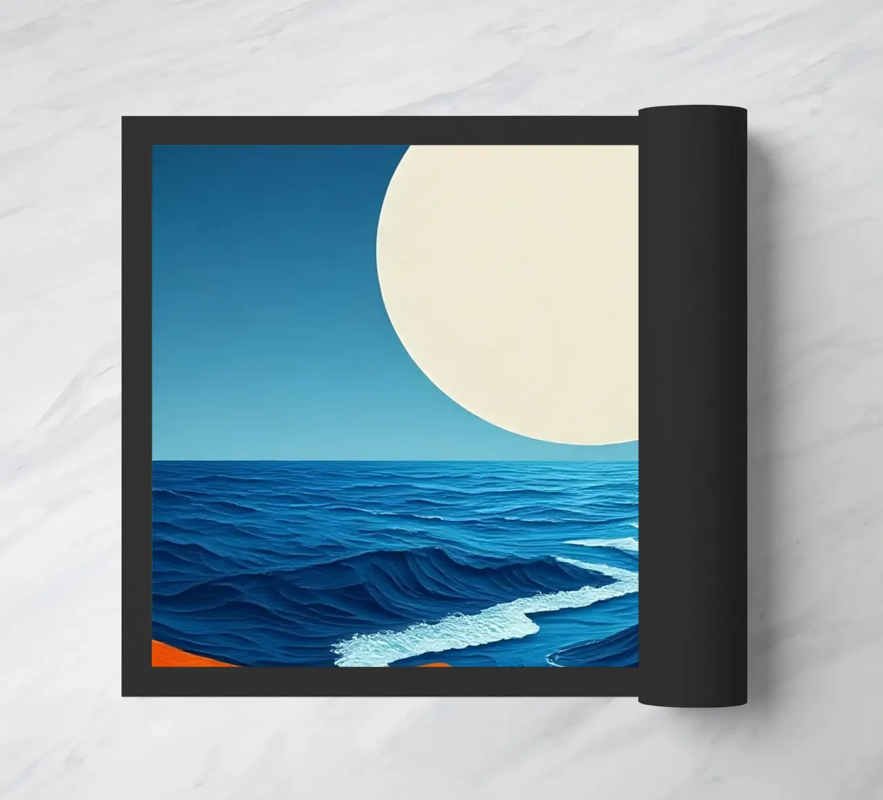 Maankust deurmat van Artistic-shop