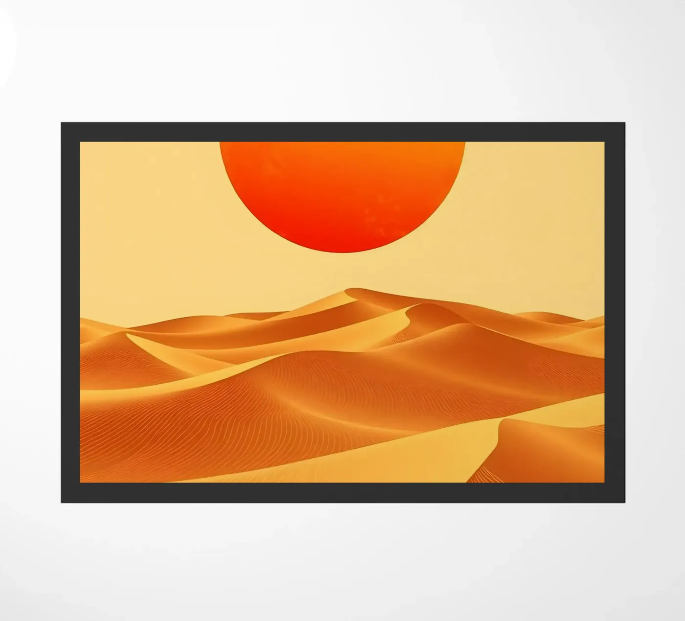 Woestijn Serenade deurmat van Artistic-shop