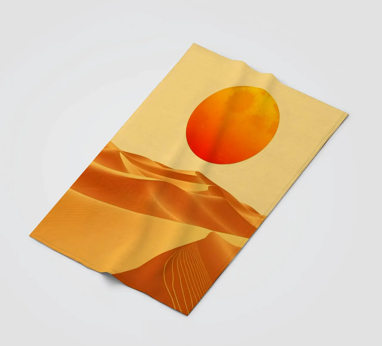 Desert Serenade fleece blanket by Artistic-shop
