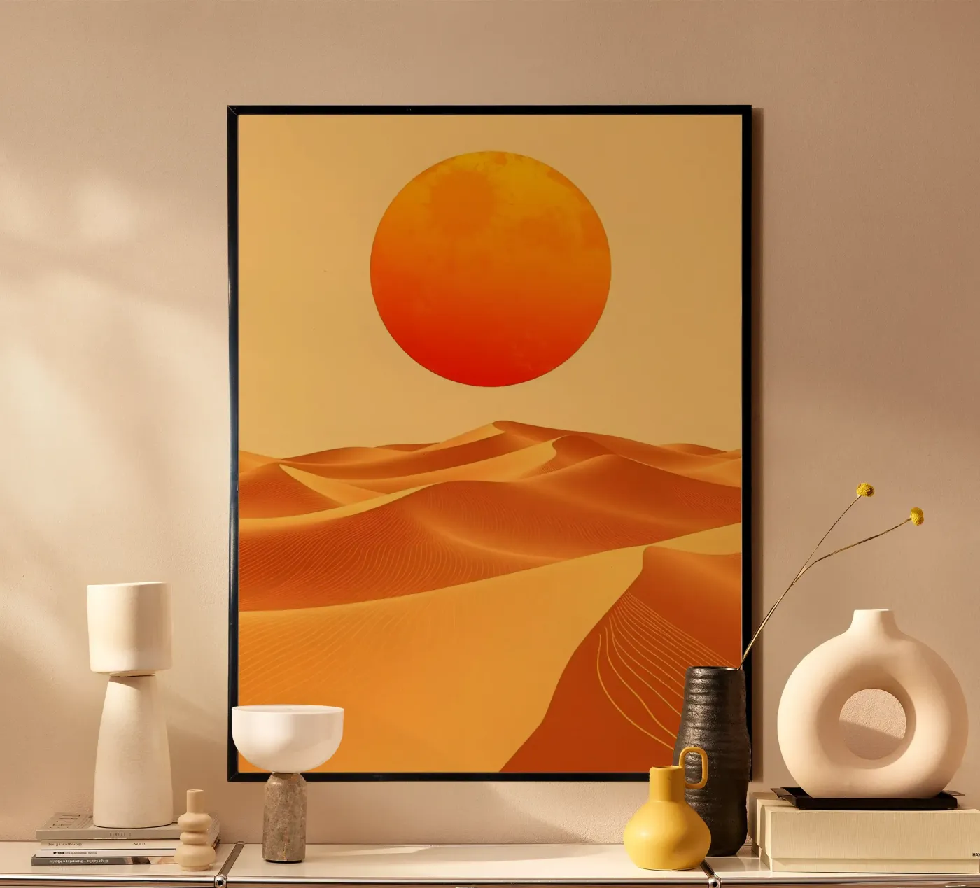 Desert Serenade poster van Artistic-shop