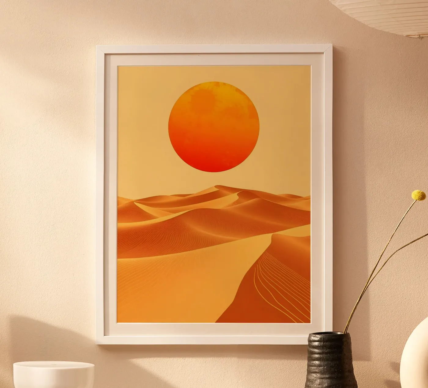 Desert Serenade poster van Artistic-shop