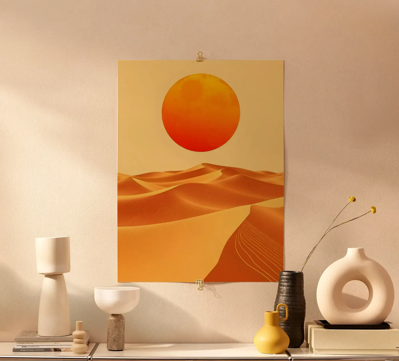 Desert Serenade poster van Artistic-shop