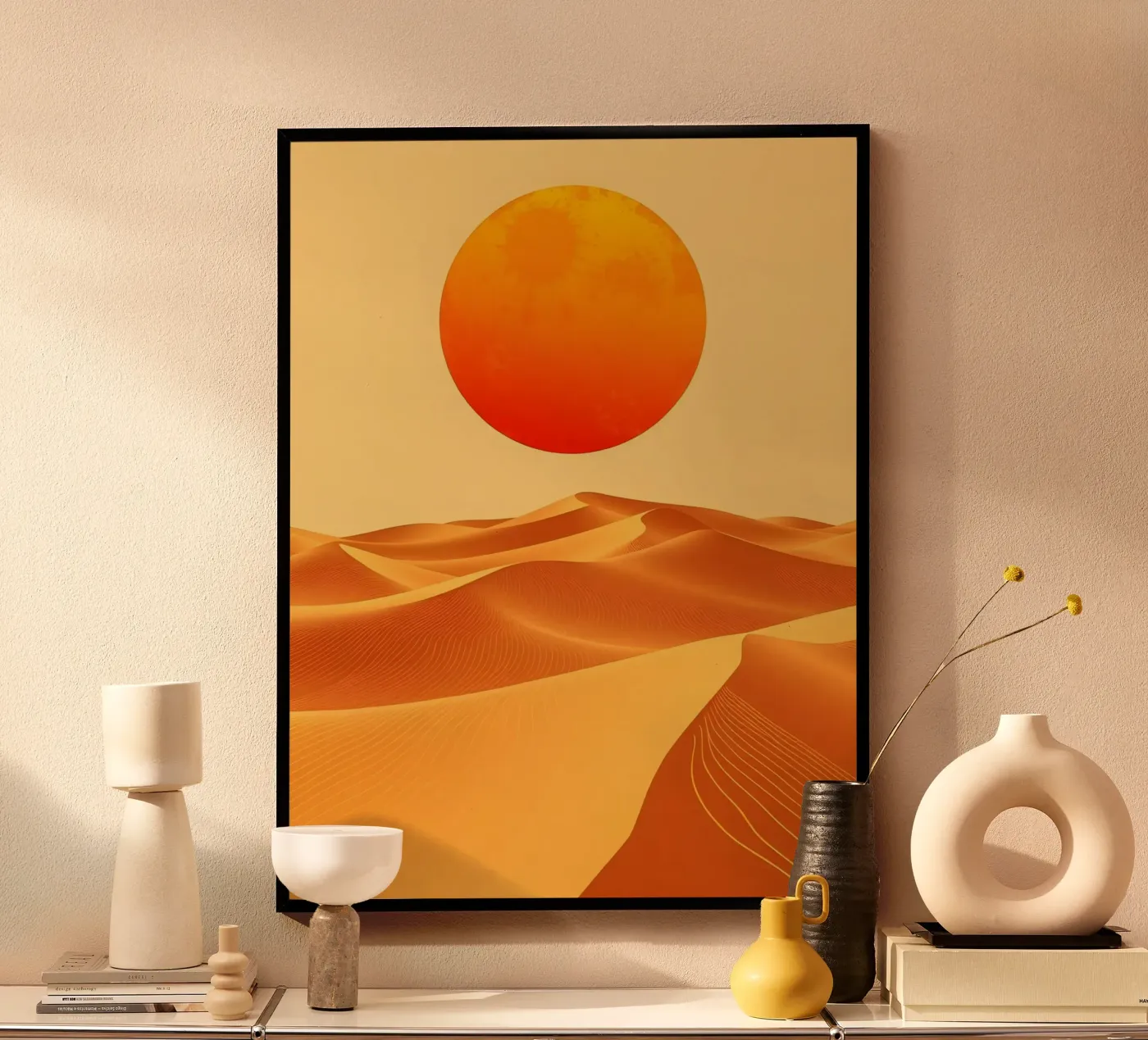 Desert Serenade poster van Artistic-shop