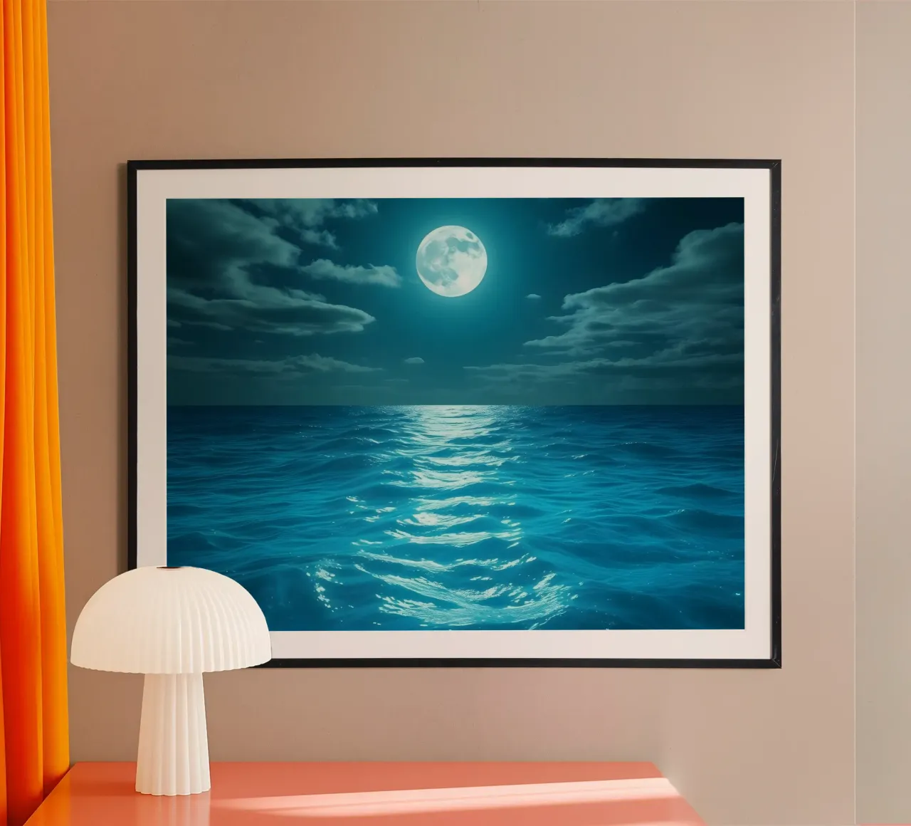Moonlit Serenity hahnemühle by Artistic-shop