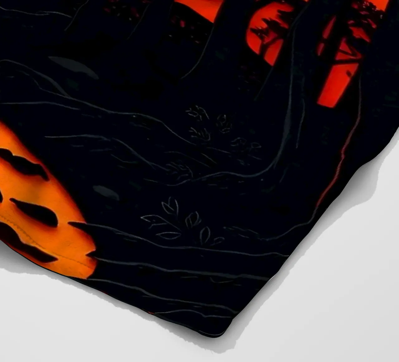 Foresta di Emberglow coperta in pile da Artistic-shop