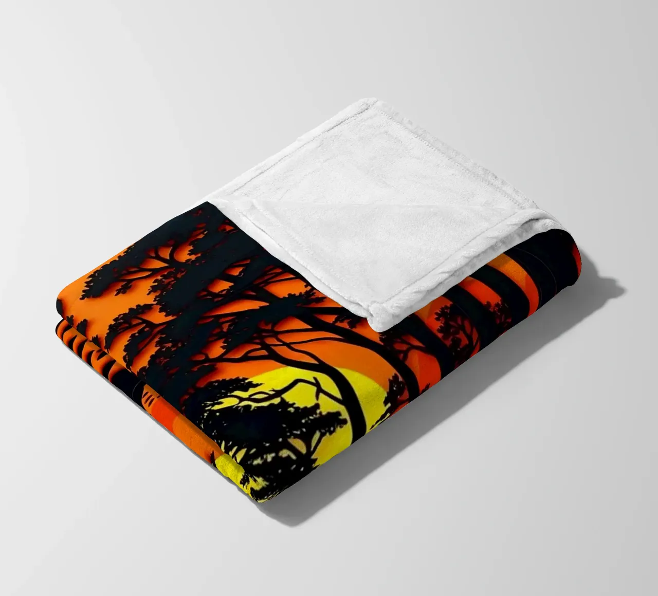 Foresta di Emberglow coperta in pile da Artistic-shop