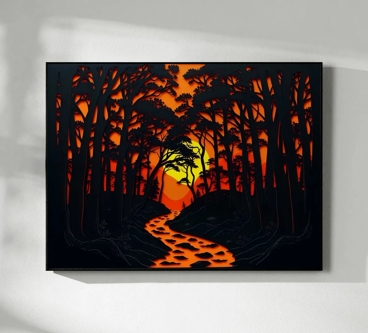 Foresta di Emberglow plexiglass da Artistic-shop