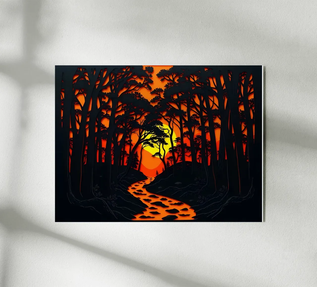Foresta di Emberglow plexiglass da Artistic-shop