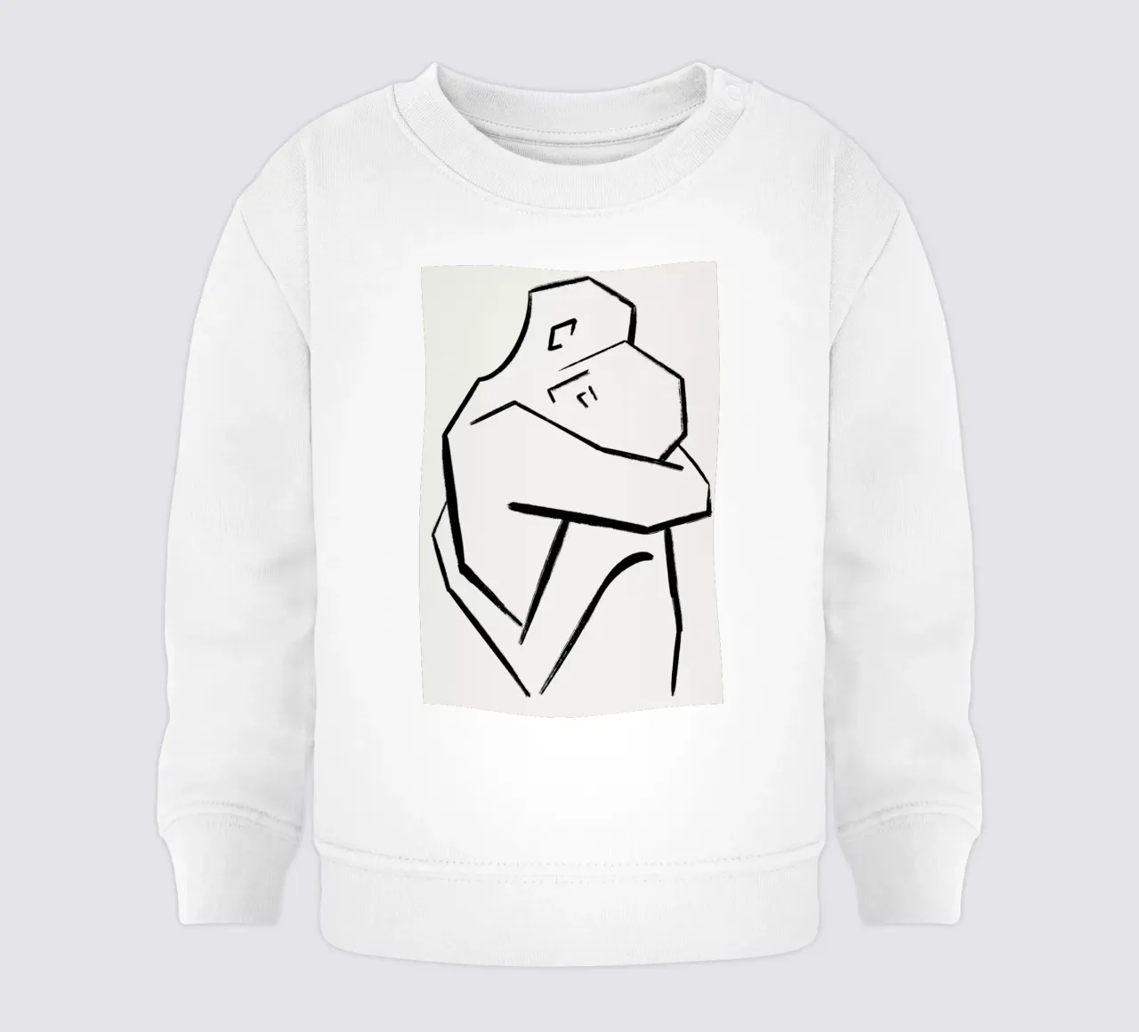 Embrace 2 felpa neonato da Graphite