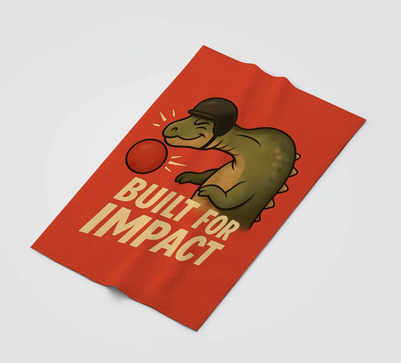 Divertente Meme del pachicefalosauro coperta in pile da Funny Humor Art