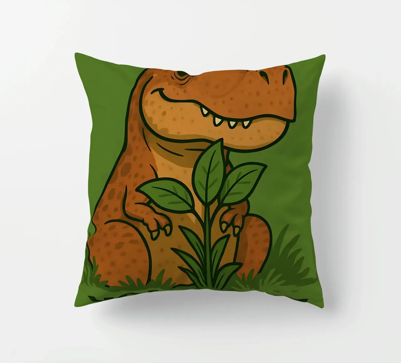 Divertente T. rex Meme cuscino da Funny Humor Art