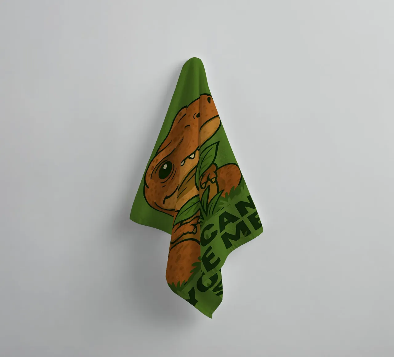 Divertente T. rex Meme asciugamano da bagno da Funny Humor Art