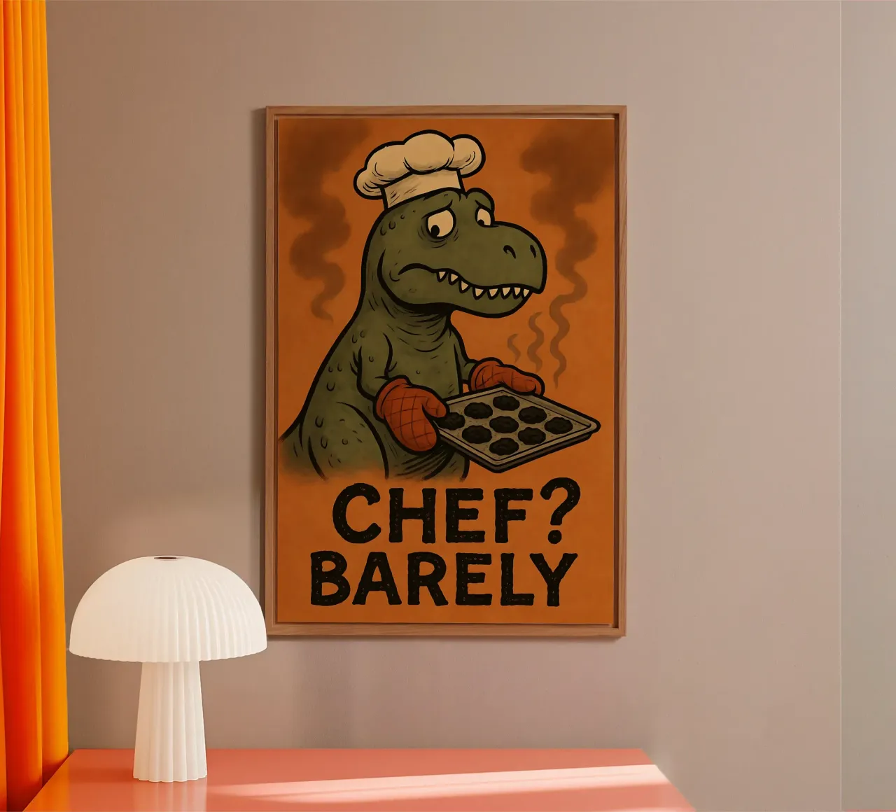 Funny T. rex Meme forex plate by Funny Humor Art