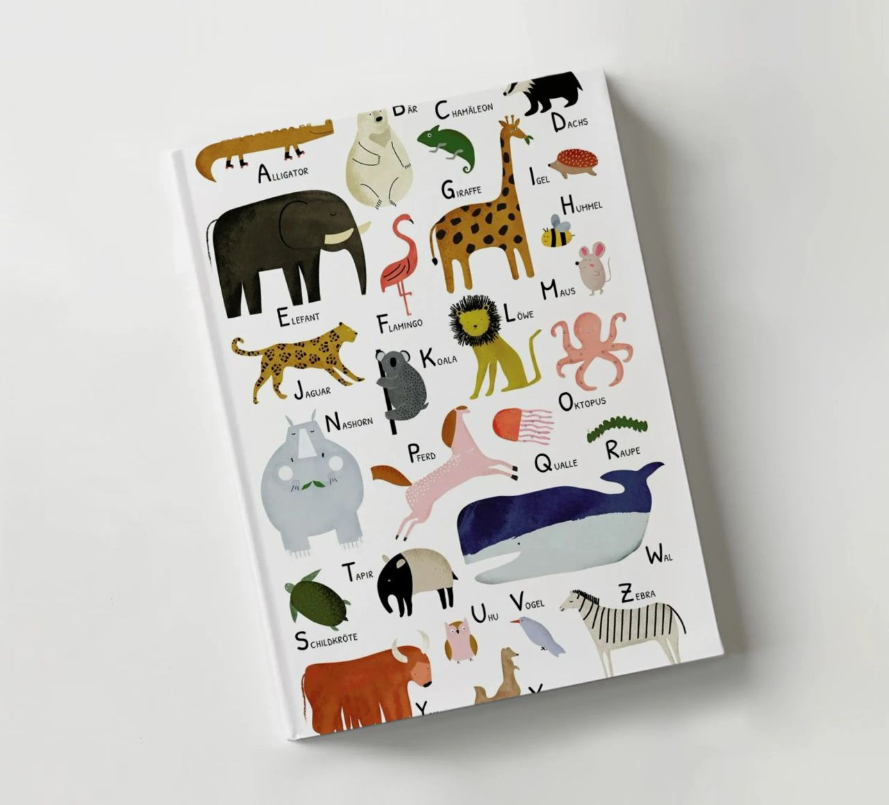 Tiere von A bis Z carnet de notes de Little Flourishes