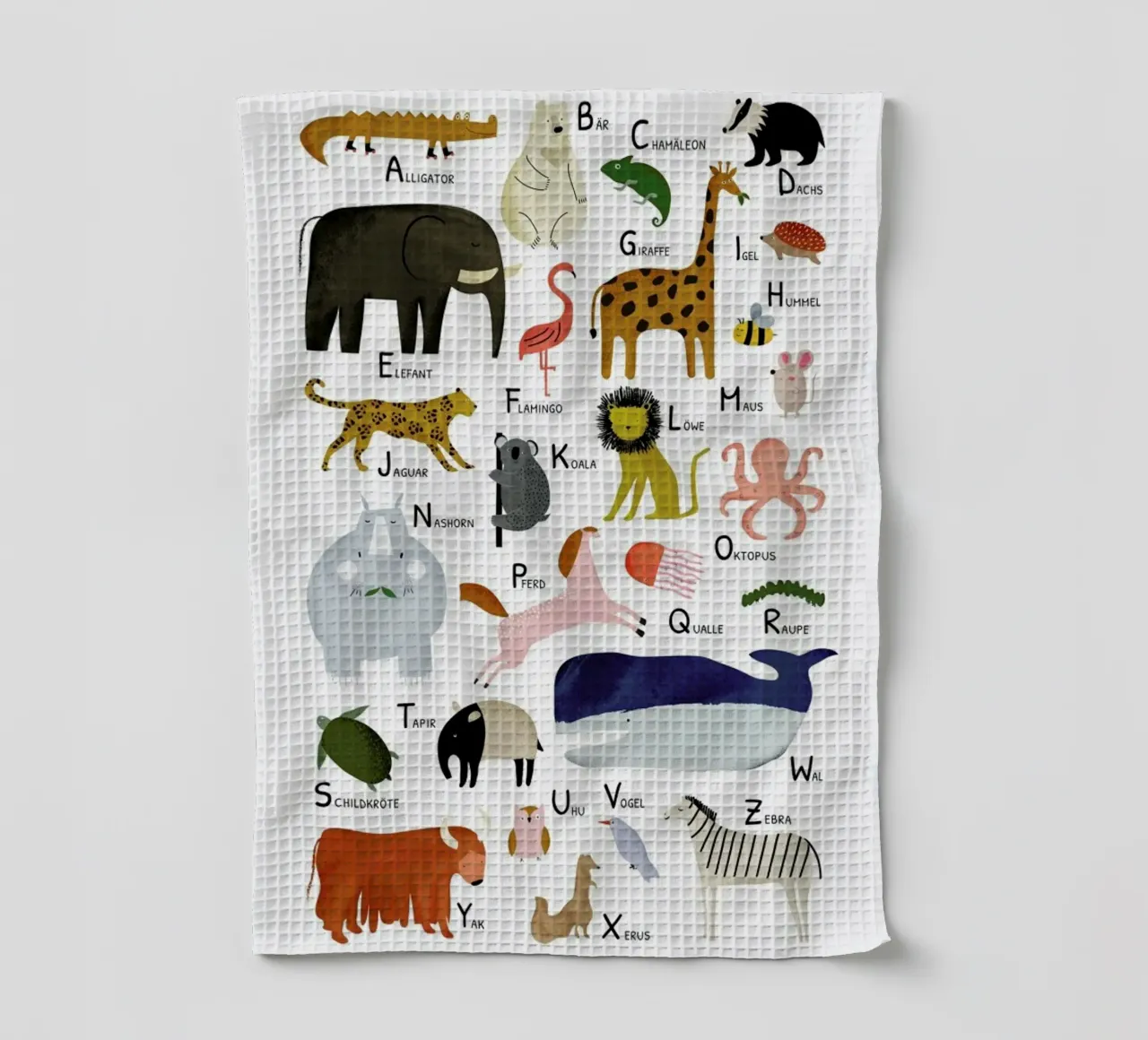 Tiere von A bis Z canovaccio da cucina da Little Flourishes