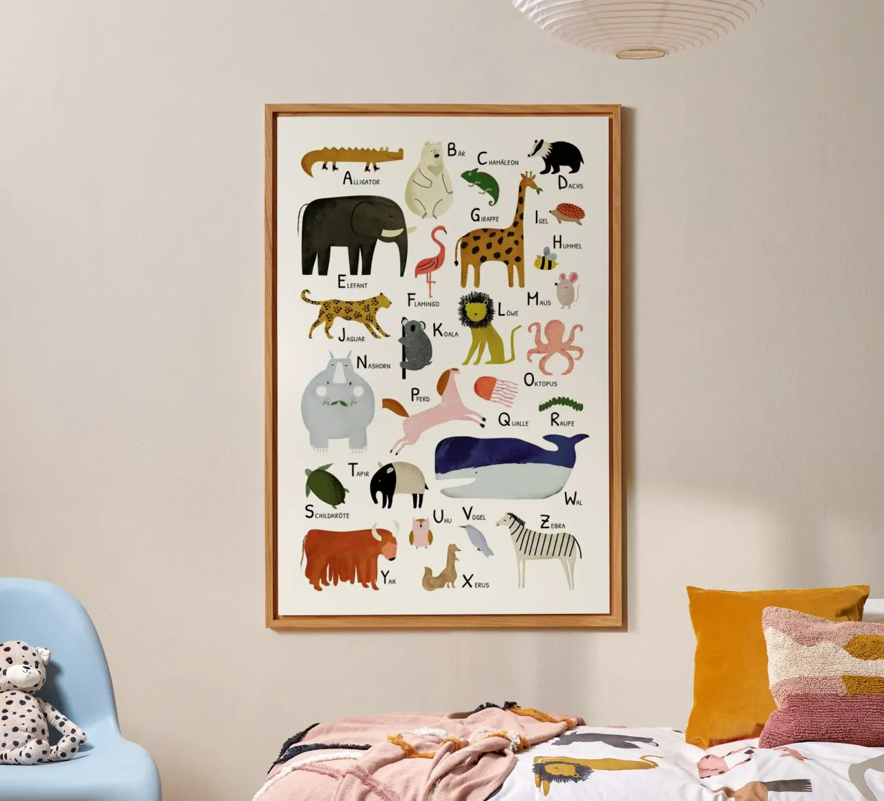 Tiere von A bis Z panneau forex de Little Flourishes