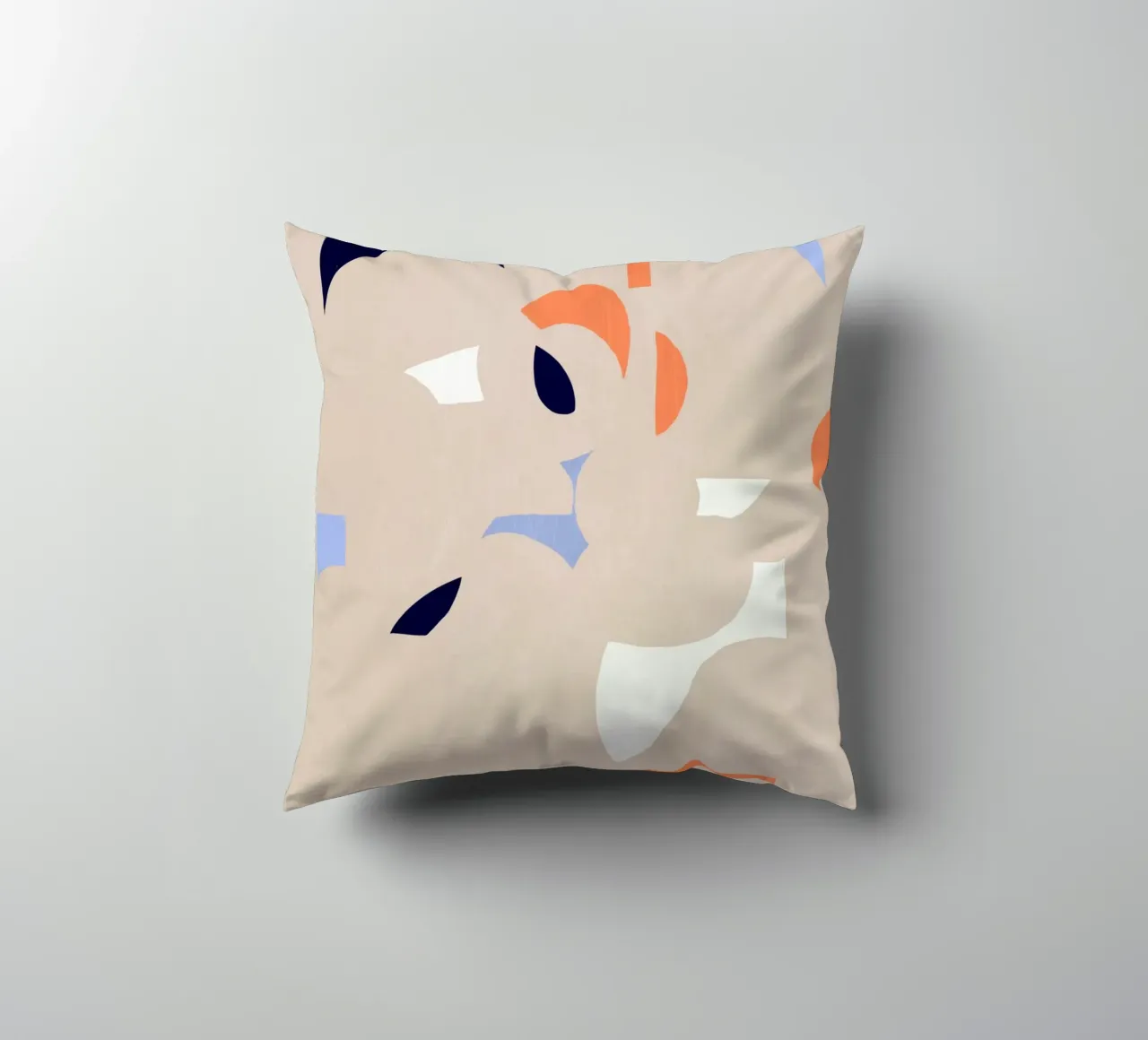 Découper un fragment d'abstraction coussin de Little Dean