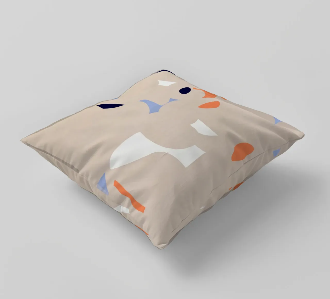 Découper un fragment d'abstraction coussin de Little Dean