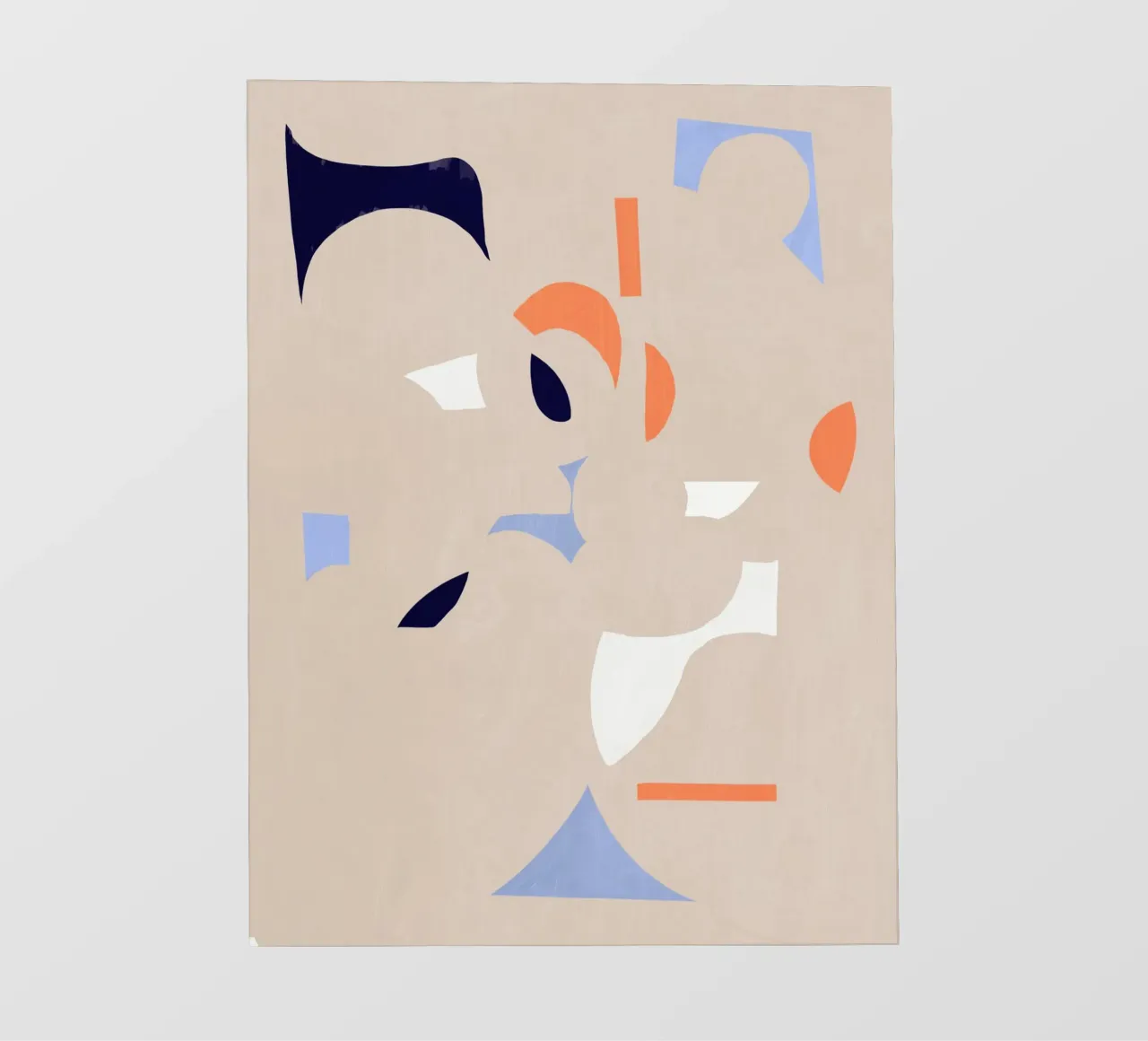 Découper un fragment d'abstraction bâche pvc de Little Dean